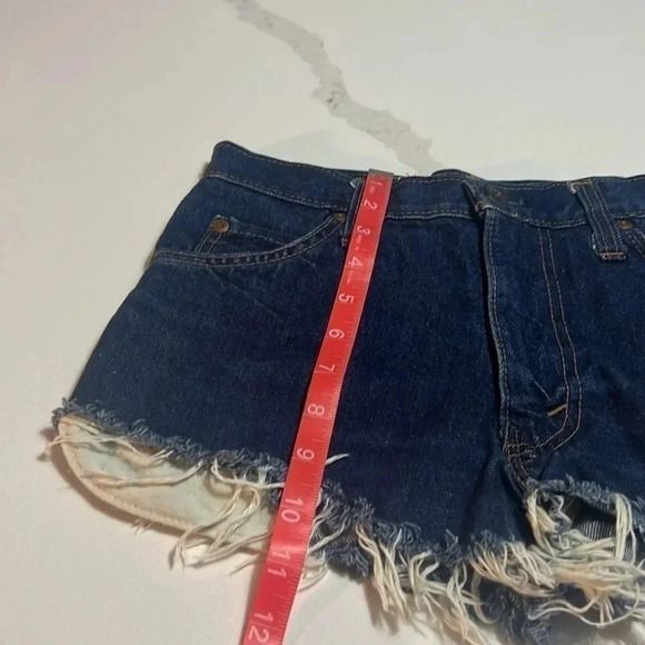 Vintage‎ Bobson Authentic Western Jeans Cut  Off's. Size 29. - Picture 12 of 13